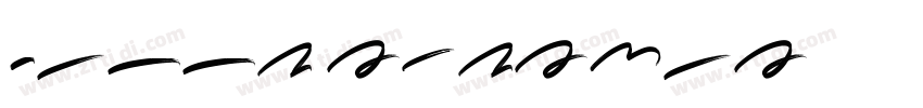Penna Swashes字体转换